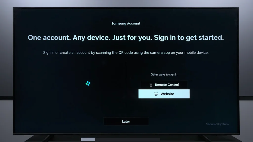 Samsung TV app store